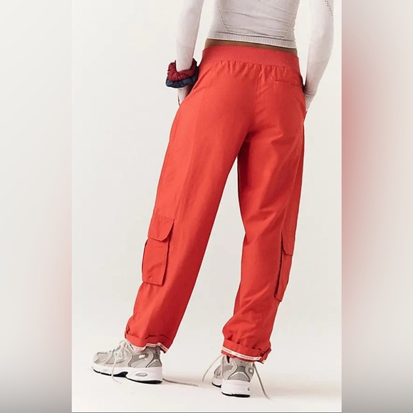 *NWOT* FP Movement Mesmerize Me Solid Pants - Cherry Crush - Picture 2 of 9